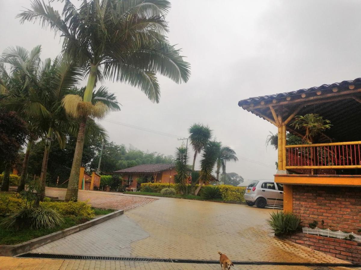 Calarcá Finca El Diamanteヴィラ エクステリア 写真
