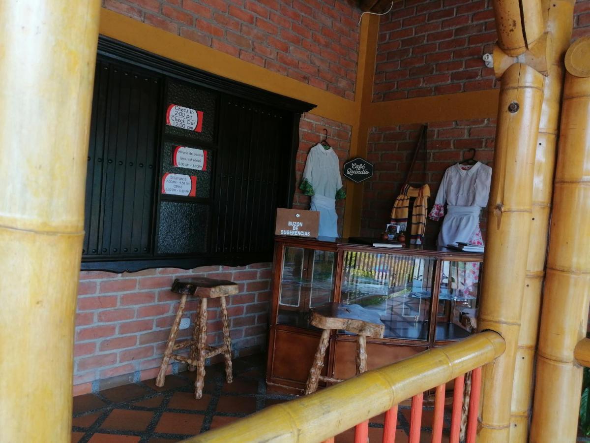 Calarcá Finca El Diamanteヴィラ エクステリア 写真